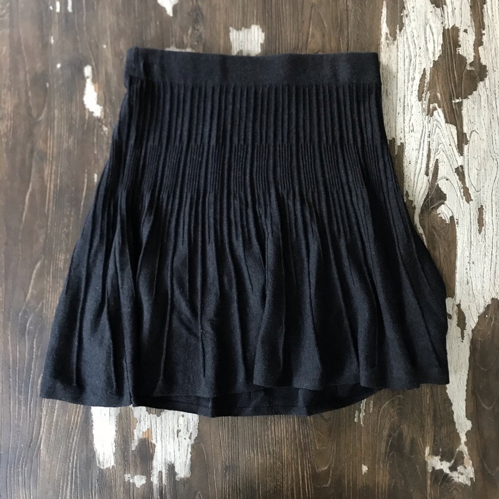 CAbi Medium Women’s Black 100% Cotton 21” Athletic Tennis Skirt